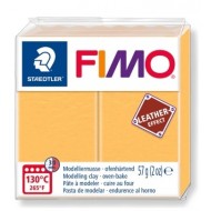 Полимерная глина FIMO leather-effect (эффект кожи), желтая, 8010-109
